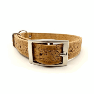 Collier chien et chats liège naturel avec paillette